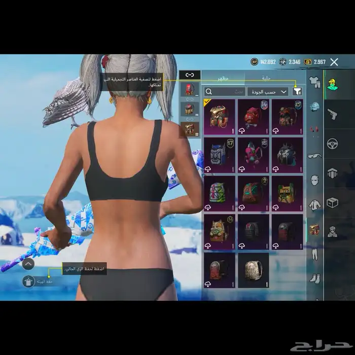 حساب ببجي 14