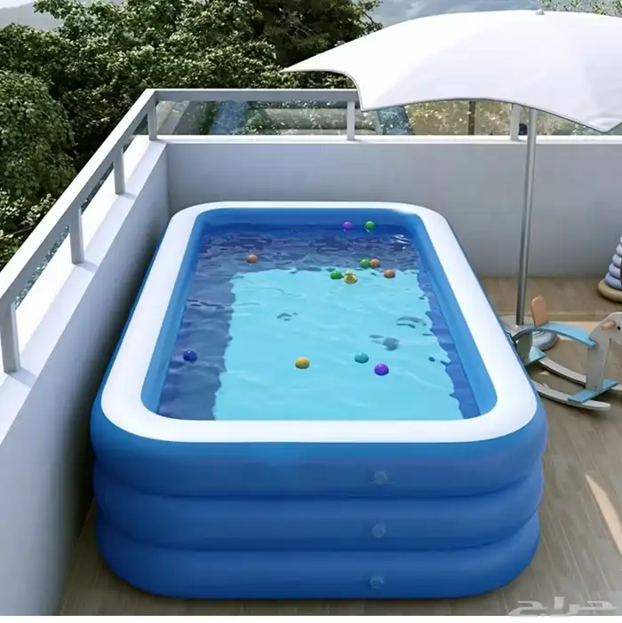 مسبح بمنفاخ كهرباء 0