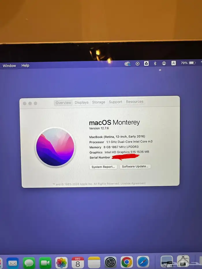ماك بوك ريتينا 12 - للبيع جدة 3