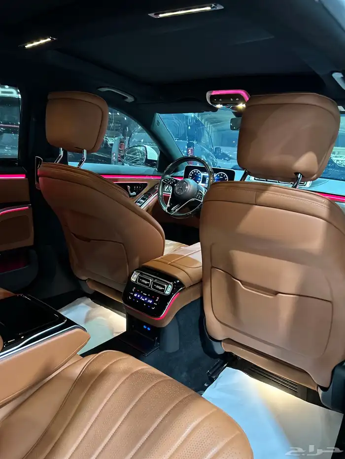 مرسيدس S450 وارد قطر بنزين 2023 العداد 18 الف فقط شرط الفح 28