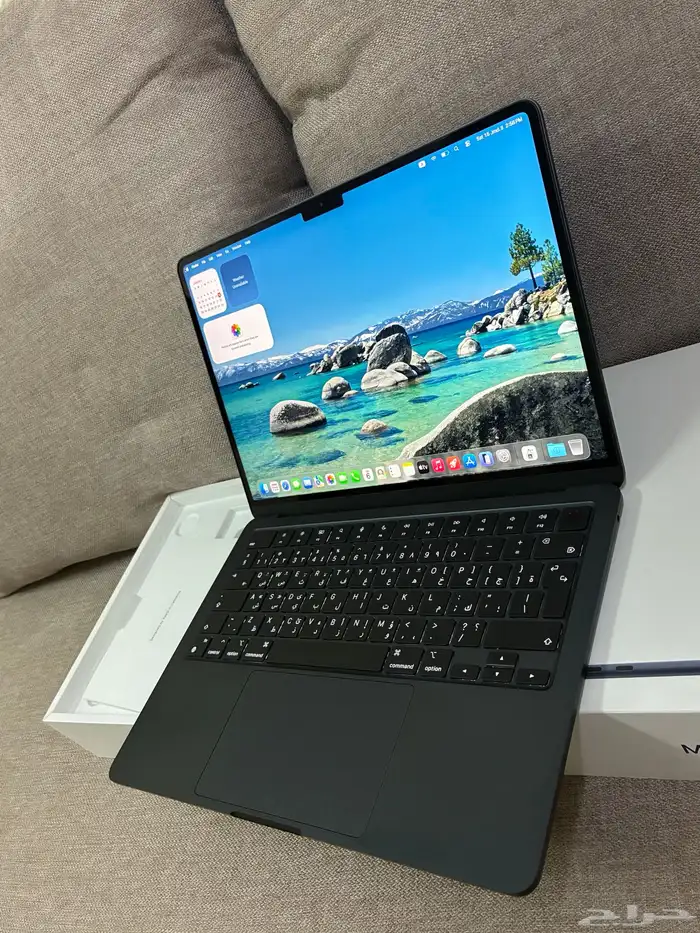 ماك بوك اير معالج m2 نظيف جدا 4