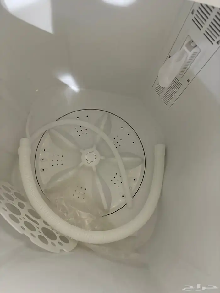 غساله KMC حوضين 12 كيلو جديده لم تستخدم 4