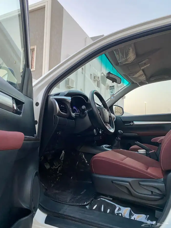 هايلوكس 2018وكاله مخزنه قير عايدي بدون دبل 58