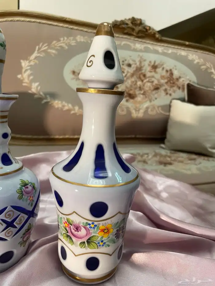 فازات كرستال بوهيمي Bohemian crystal vase 1