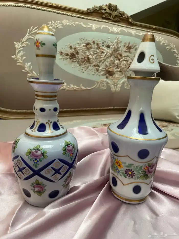 فازات كرستال بوهيمي Bohemian crystal vase 12