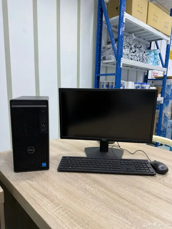 جهاز كمبيوتر ديل - شاشة ديل 22 بوصه - لوحة مفاتيح - ماوس 0