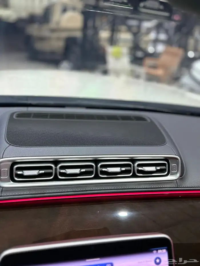 مرسيدس S450 وارد قطر بنزين 2023 العداد 18 الف فقط شرط الفح 14