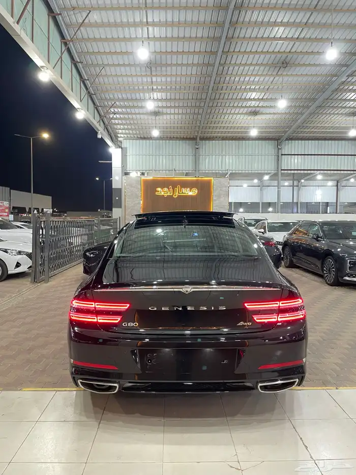 جنسس G80 موديل 2021 رويال V4 7