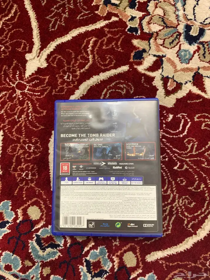 شريط تومب رايدر سوني فور 2