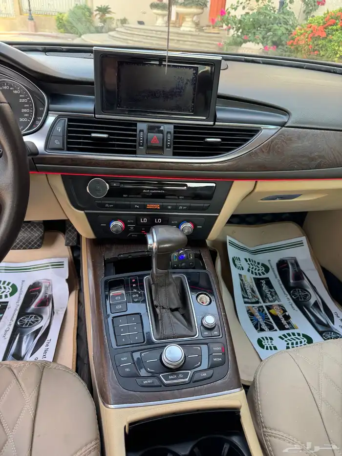 للبيع أودي A6 موديل 2012 نظيفه 16