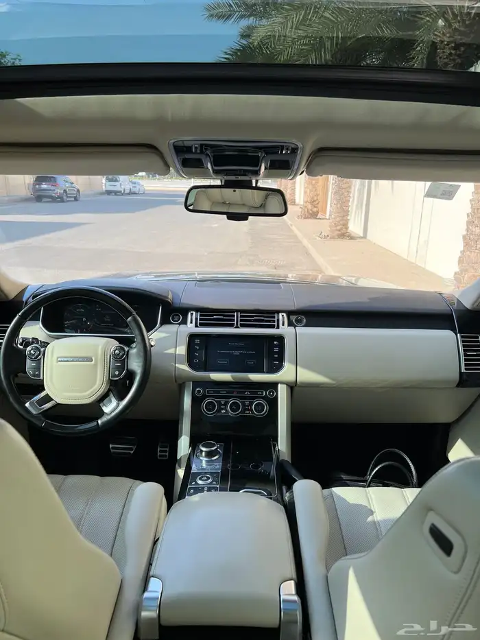 رانج روفر محرك 8 سلندر سوبر تشارج موديل 2013 عداد 130 الف 19