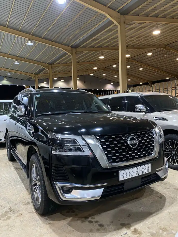 للبيع نيسان باترول 2021 فل كامل بلاتينيوم سعودي عداد 105الف 2
