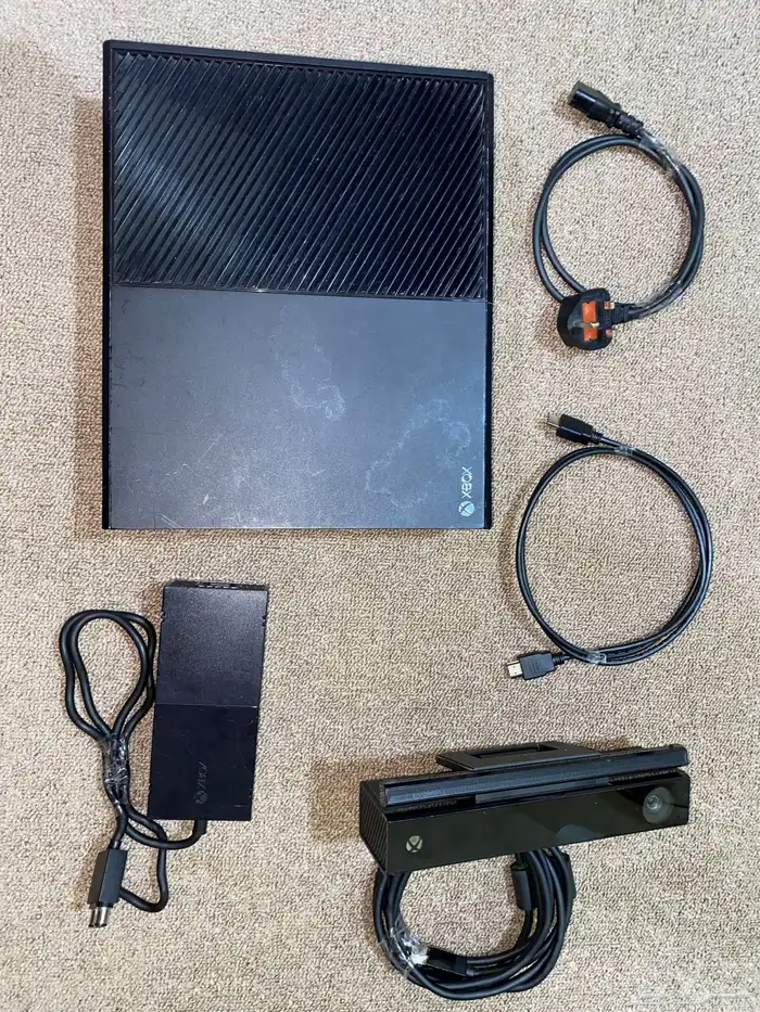 اكس بوكس ون 500GB كامل لوازمة كاميرا اصلية 0
