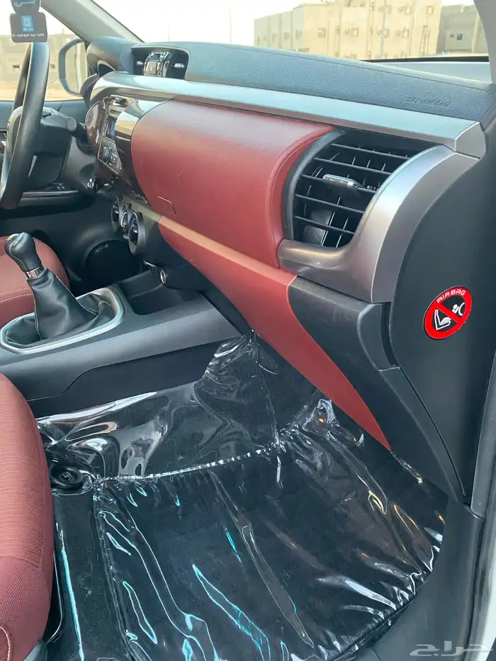 هايلوكس 2018وكاله مخزنه قير عايدي بدون دبل 30