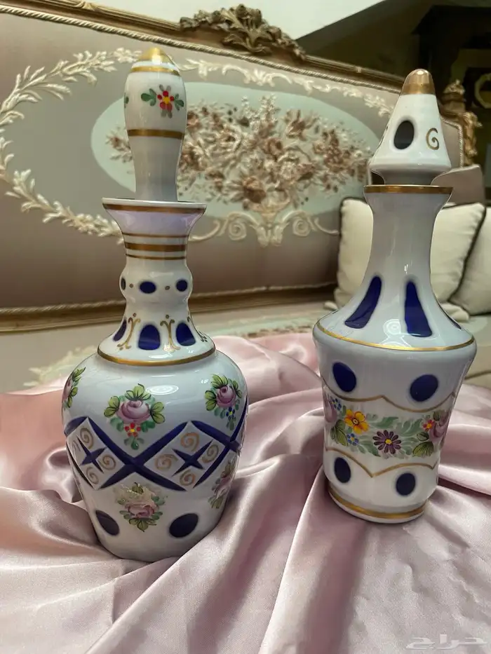 فازات كرستال بوهيمي Bohemian crystal vase 11