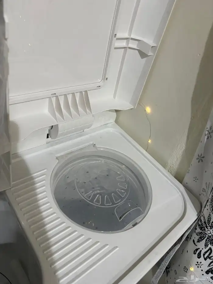 غساله KMC حوضين 12 كيلو جديده لم تستخدم 2