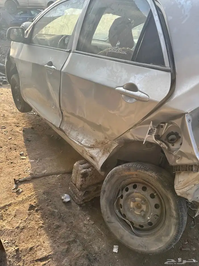 كيا بكانتو تشليح قطع فقط موديل 2014 2