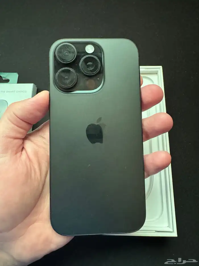 ايفون 16 برو اسود 256 قيقا والبطارية 96 0