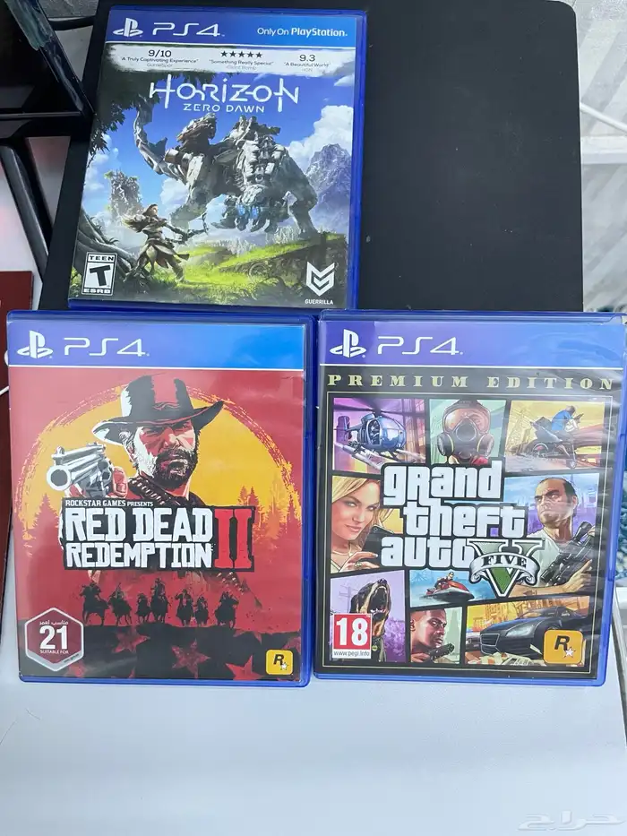 أشرطة بلايستيشن 4 للبيع 0