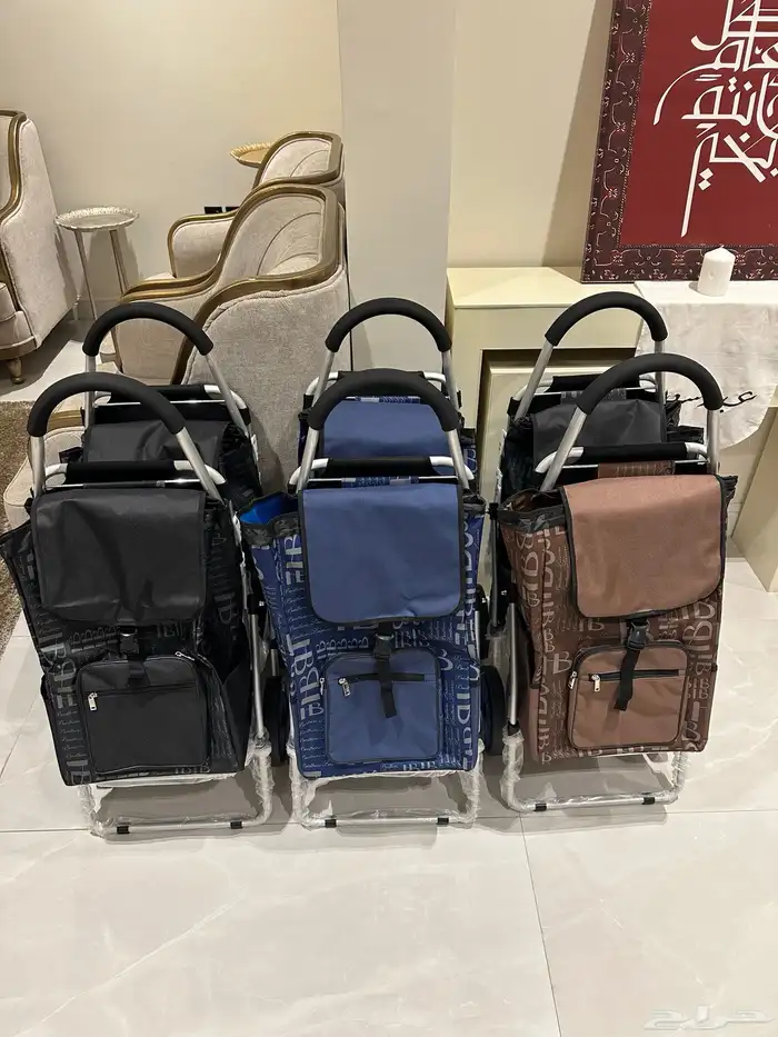 عربة تسوق   كرسي كبير المنيوم 0