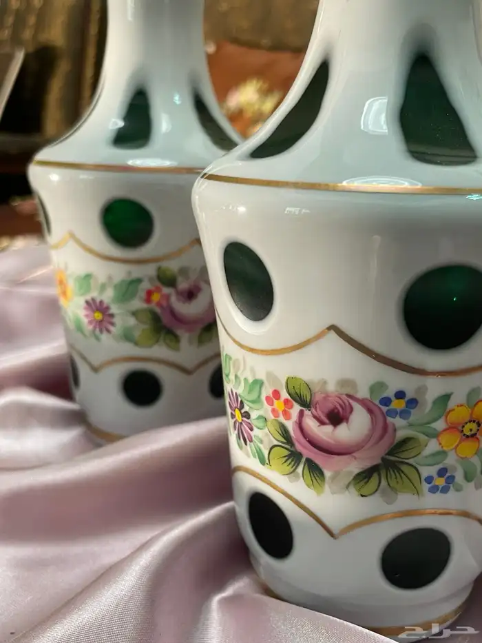 فازات كرستال بوهيمي Bohemian crystal vase 34