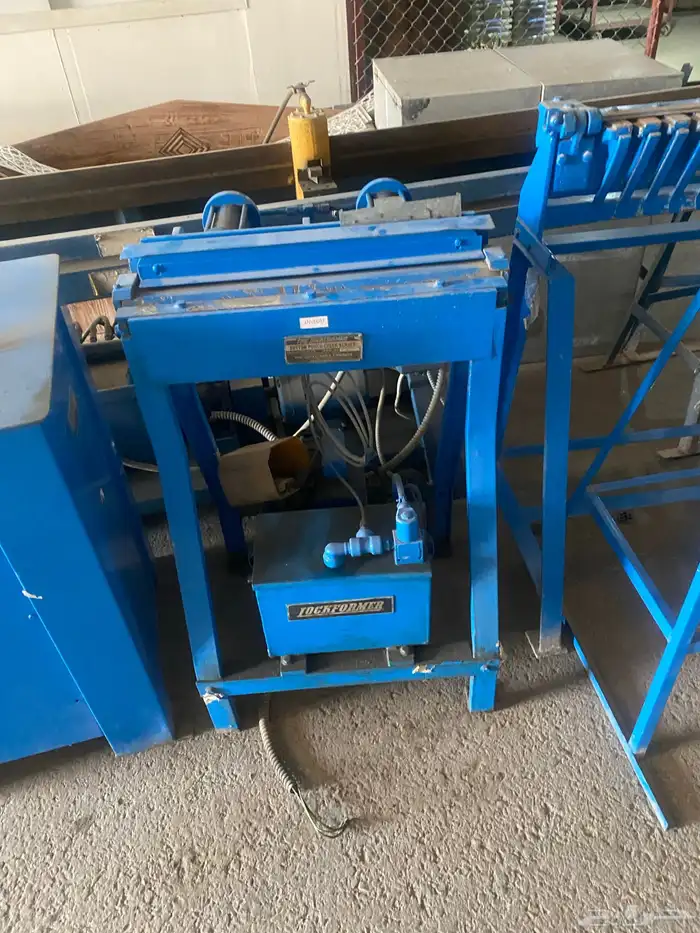 معدات ورشة تفصيل دكت المكيفات مكينة تصنيع قرل المكيفات 0