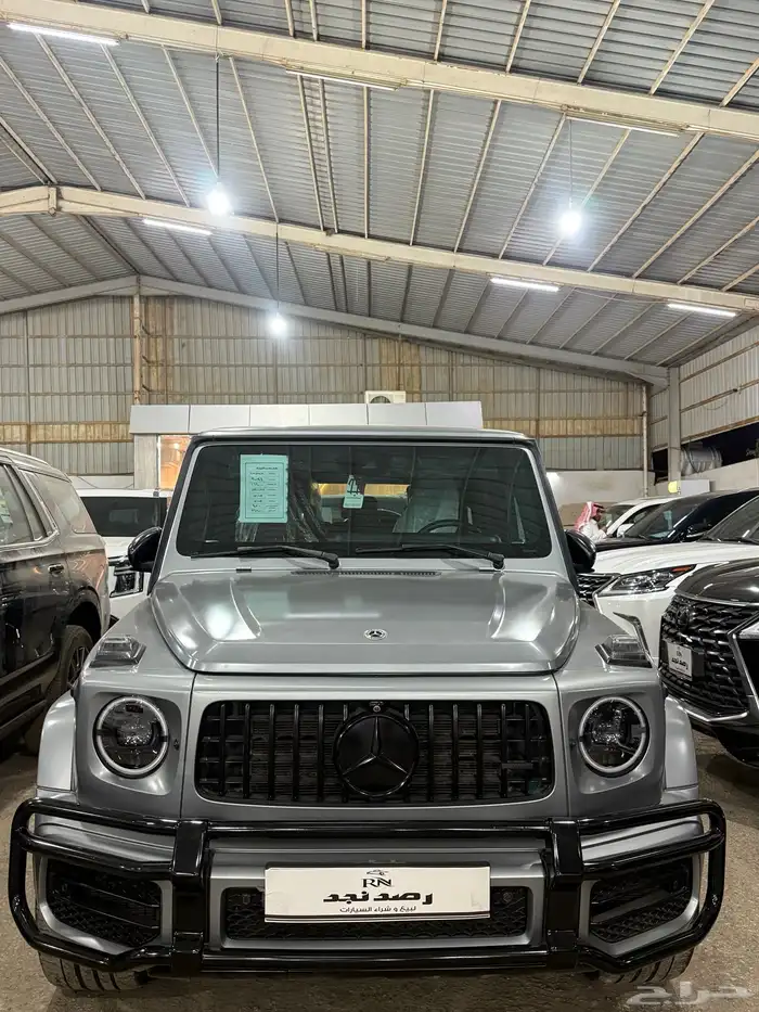 مرسيدس G63 2021 عداد 169 الف وارد الخليج فل 0
