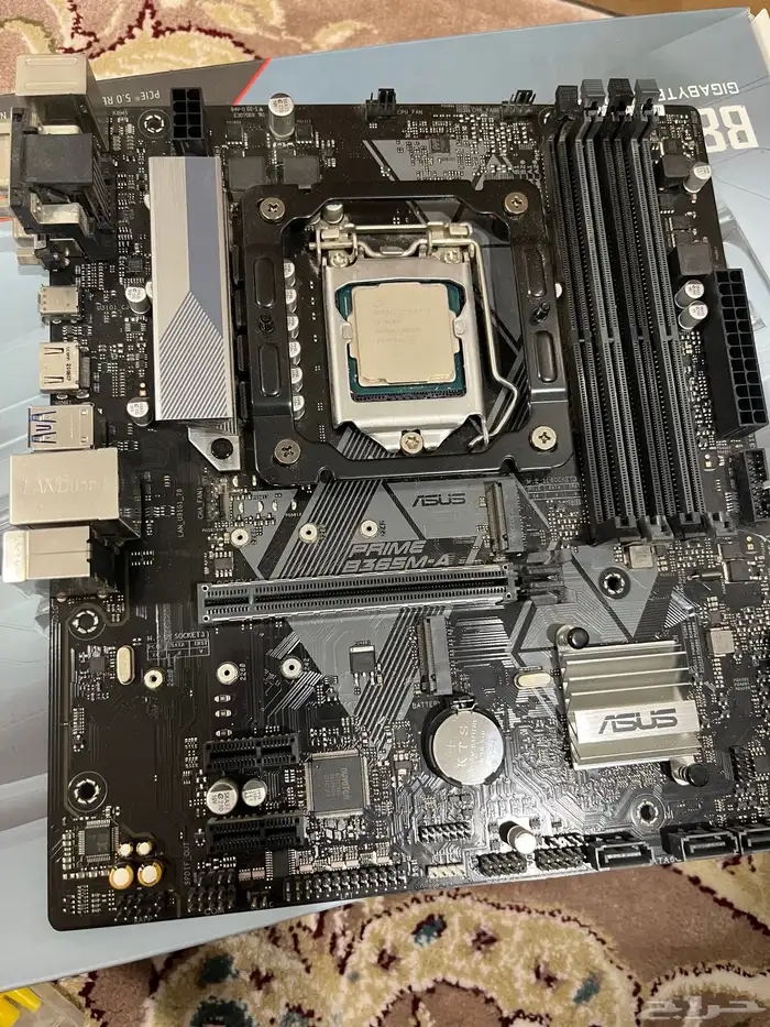 ماذربورد b365m-a prime معالج i5 9400f مبرد هواىي 0