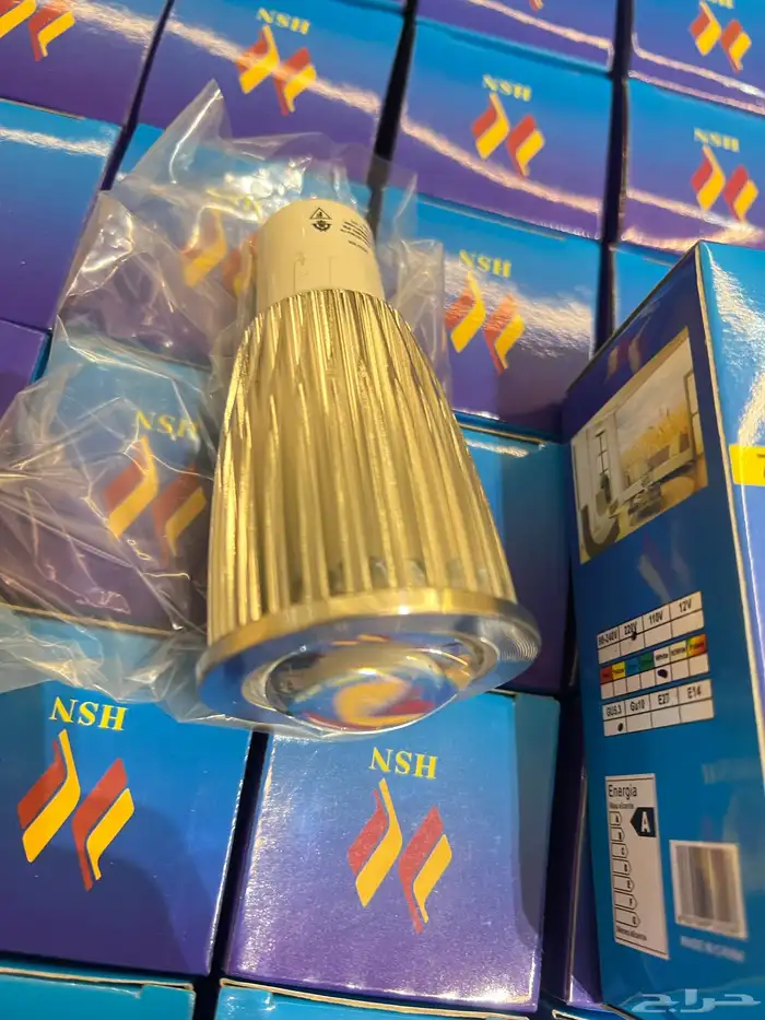 لبمات جديده 7 وات 100 حبه كهرب 220 4