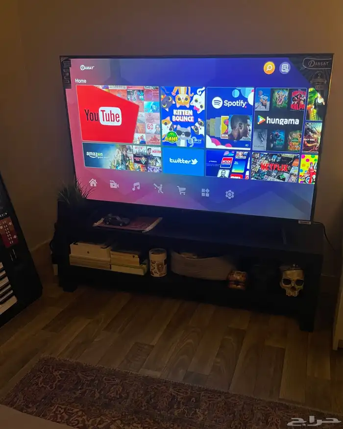 شاشة تلفزيون سمارت HD 4K دانسات 50 بوصه 50Inch نظام اندرويد 0