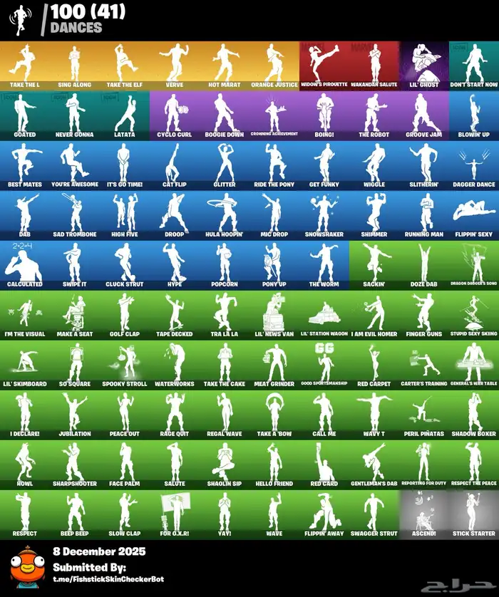 حساب فورت سيزون الثالث وطور الزومبي القديم سكنات عرقق 4