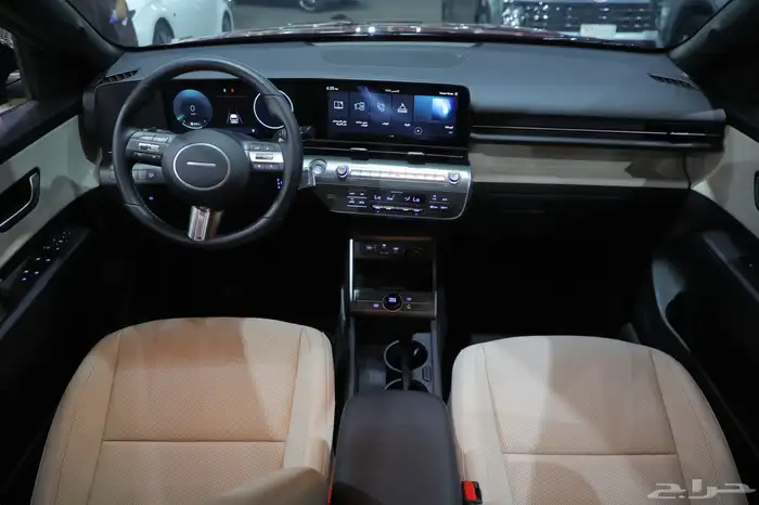 هونداي كونا كمفورت محرك 2.0 لونين جلد 2025 شبه الجديد 9