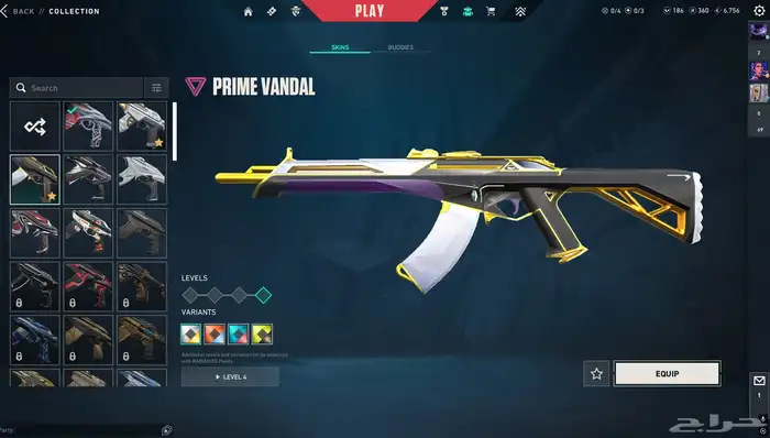 حساب فالورانت 3