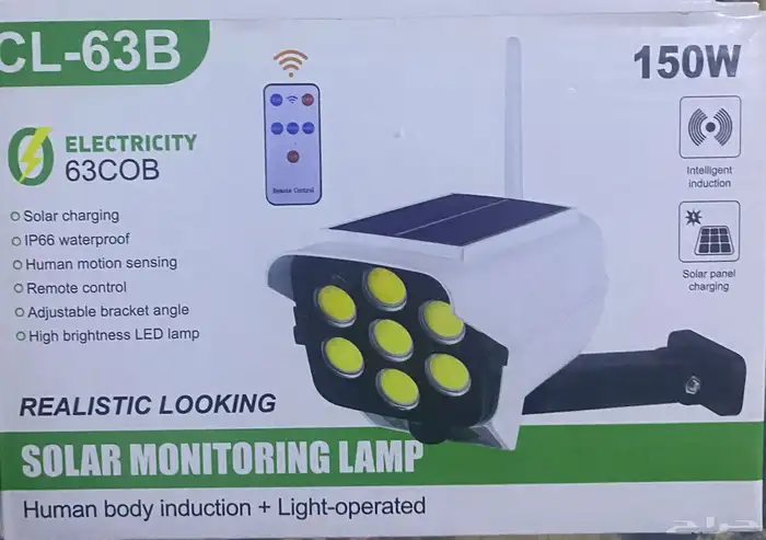 للبيع كاميرات وهمية بالطاقه الشمسية 1