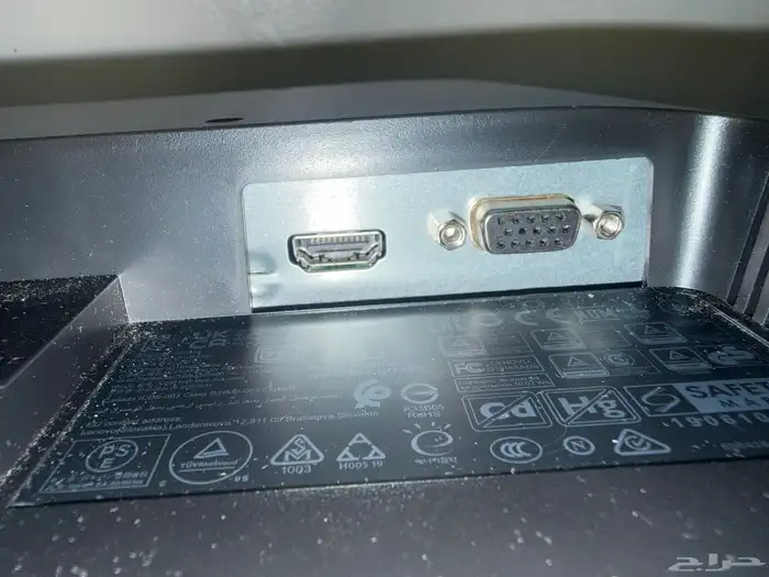 شاشه كمبيوتر لينوفو D19-10 مستعمله 18.5بوصه اخت الجديده 250 5