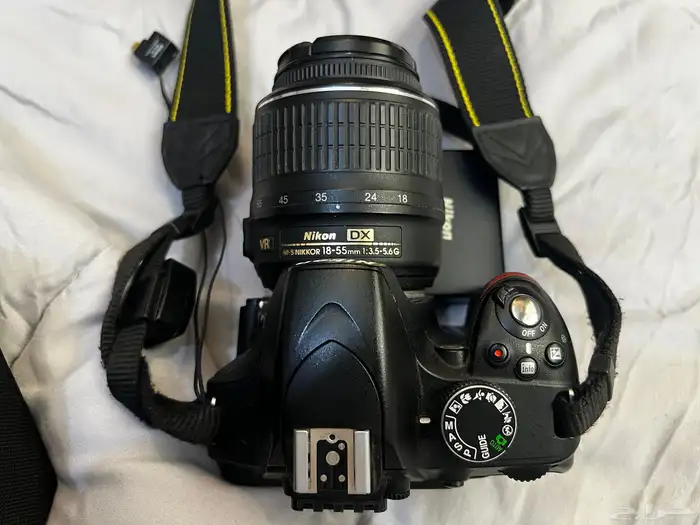 كاميرا نيكون D3200 للبيع 1000 ريال فقط 6