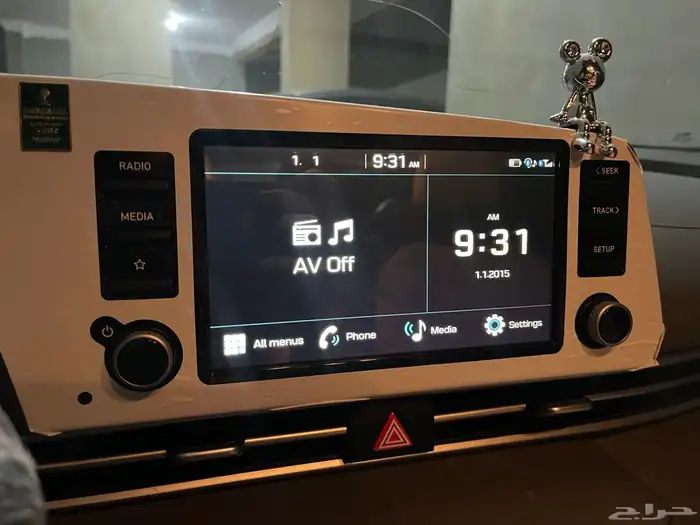 شاشة هيونداي النترا 2