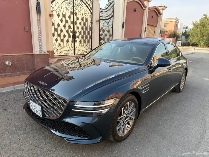 جنسس G80 2025 شبه جديد و وكالة 34