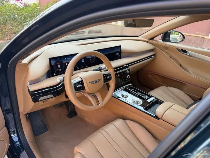 جنسس G80 2025 شبه جديد و وكالة 14