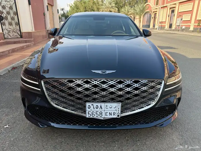 جنسس G80 2025 شبه جديد و وكالة 13