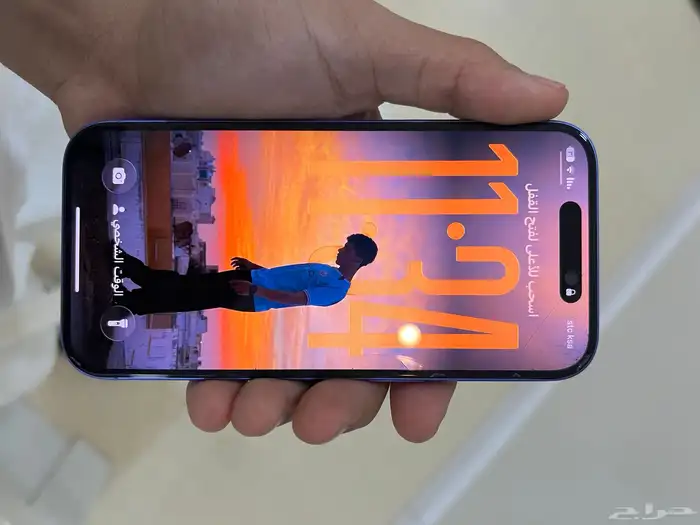 ايفون 16عادي 128قيقا الجهاز وكاله بطاريه95   السعر1900ريال 3