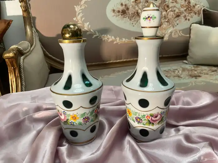 فازات كرستال بوهيمي Bohemian crystal vase 23