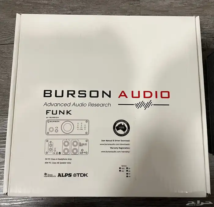 أمب هيدفون سبيكر Burson Audio Funk 6