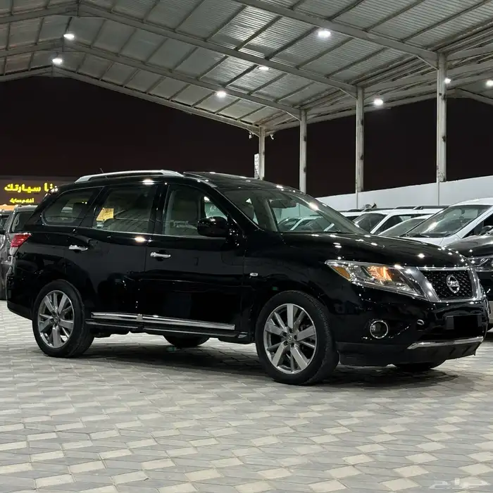 نيسان بافندر 2014 فل كامل فتحه سقف SV عائلي ثلاث صفوف 4