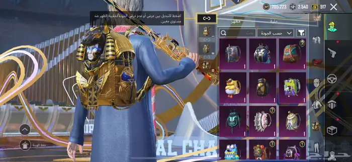 حساب ببجي 35