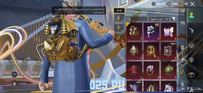 حساب ببجي 33