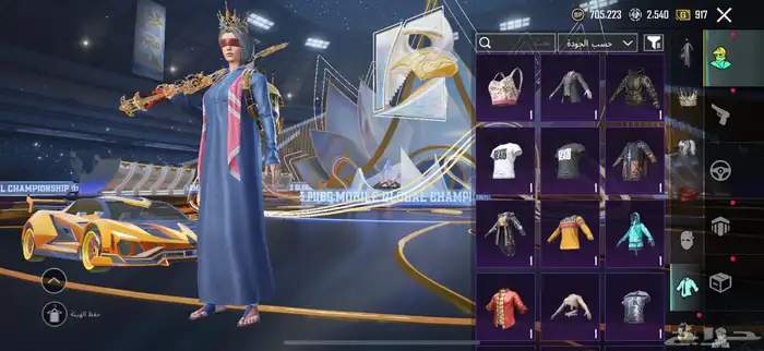 حساب ببجي 30