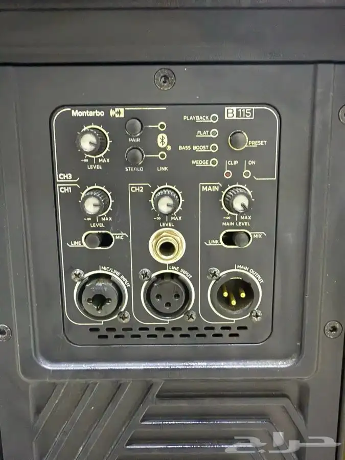 للبيع  سماعة مونتاربو B115   مستخدمة ونظيفة 2