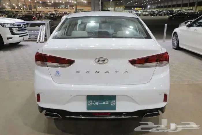 هيونداي سوناتا اسمارت نص فل اربعة سلندر موديل 2018 5