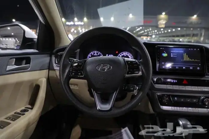 هيونداي سوناتا اسمارت نص فل اربعة سلندر موديل 2018 13